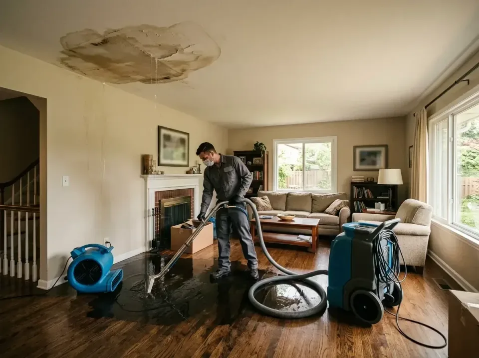 attic-pipe-burst-ceiling-drip-008 — frequently asked questions, Water Damage Restoration & Carpet Care in Kenilworth, NJ